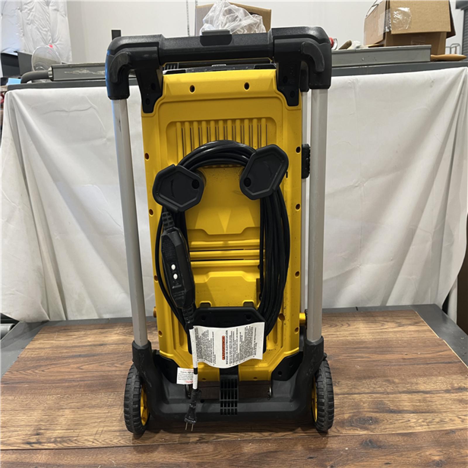 AS-IS DEWALT 3000 PSI 1.1 GPM 15 Amp Cold Water Electric Pressure Washer with Internal Equipment Storage