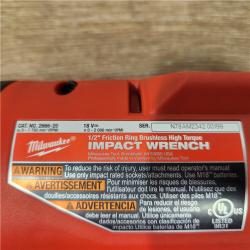 AS-IS Milwaukee 2666-20 M18 18-Volt Lithium-Ion Brushless 1/2 in. High Torque Impact Wrench with Friction Ring (Tool-Only)