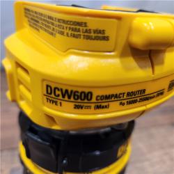 AS-IS Dewalt 20V MAX XR Brushless Cordless Compact Router (Tool Only)