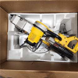 Like New-  DeWALT DWS779 12 in. 15A Double Bevel Slide Compound Miter Saw