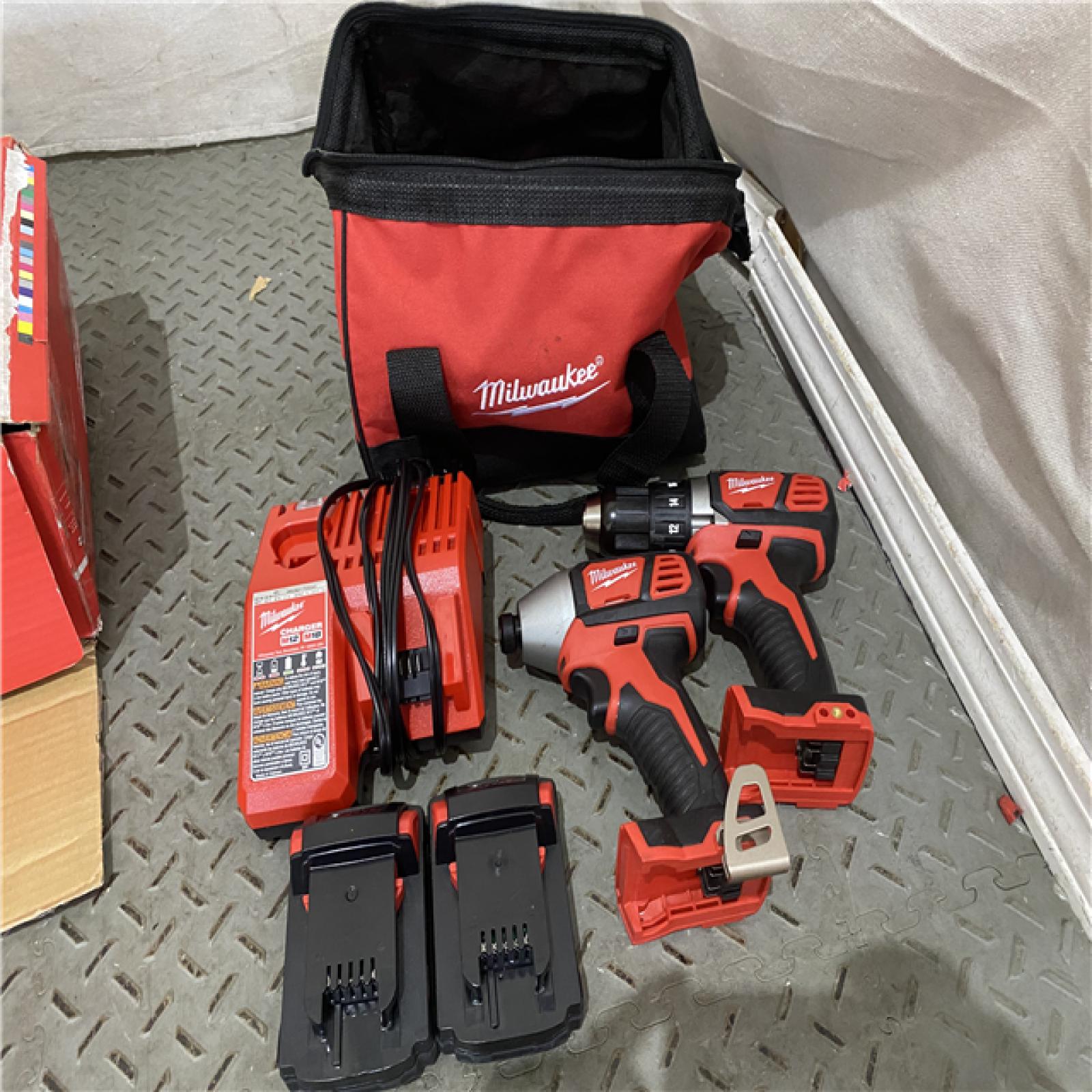 Houston location AS-IS Milwaukee Electric Tools 2691-22 MILWAUKEE M18 COMBO KITS LIKE NEW