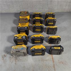 HOUSTON LOCATION - AS-IS DEWALT BATTERY PACK QTY - 15