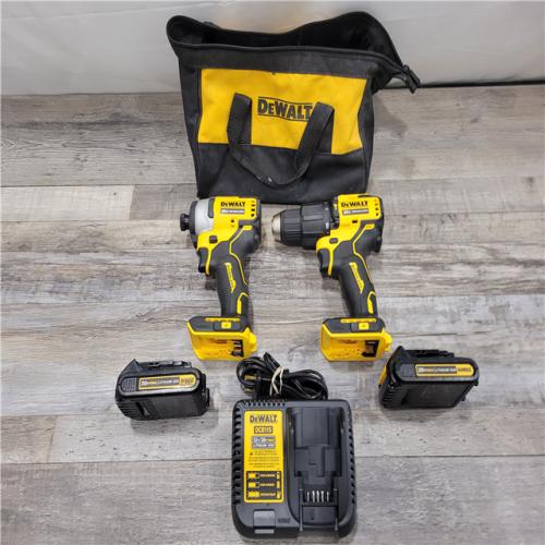 AS-IS DeWalt Hammer Drill Driver / Impact Driver Combo Kit
