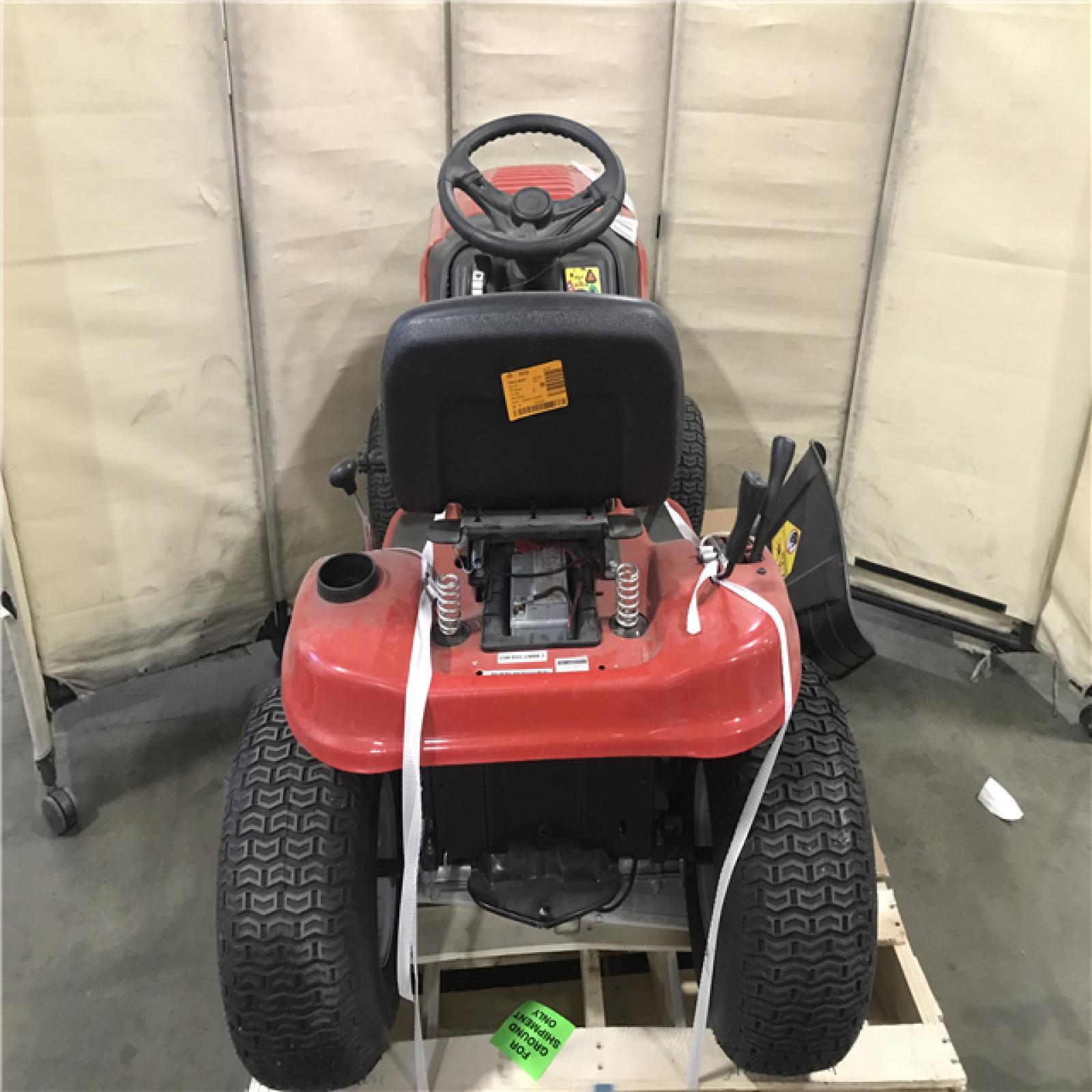 California AS-IS Troy-Bilt 42” Gas Sit Down Lawn Mower