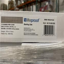 DALLAS LOCATION - Lifeproof Sterling Oak 6 MIL x 8.7 in. W x 48 in. L Click Lock Waterproof Luxury Vinyl Plank Flooring (20.1 sqft/case) PALLET -(75 UNITS)