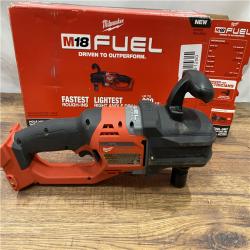 AS IS Milwaukee M18 FUEL 18V Lithium-Ion Brushless Cordless Hole Hawg 7/16 in. Right Angle Drill W/ Quick-Lok (Tool-Only)