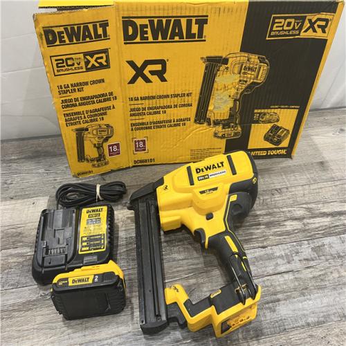 AS-IS DEWALT DCN681D1 20V 18Ga Stapler Kit