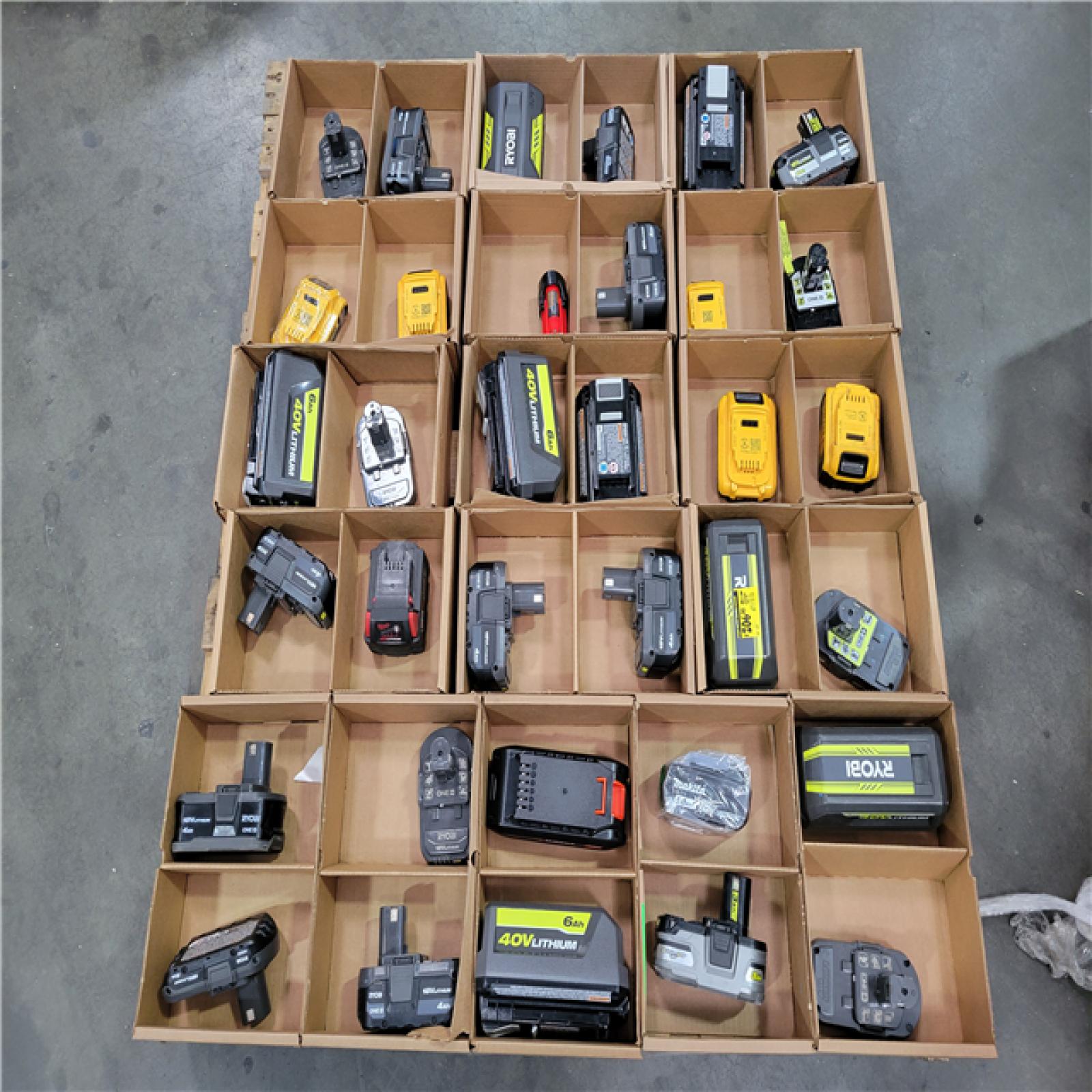 California AS-IS Battery Pallet