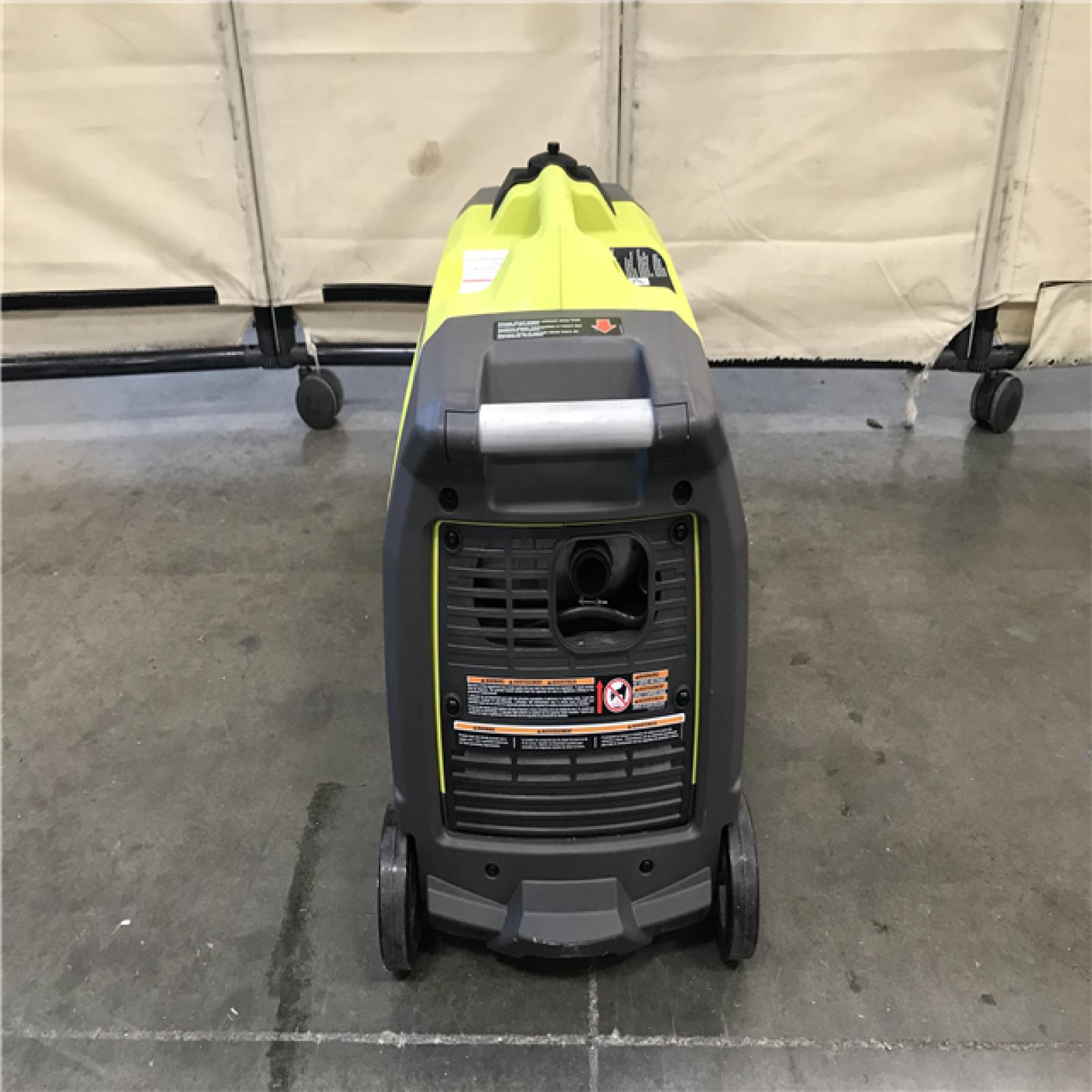 California AS-IS RYOBI 2,300-Watt Recoil Start Bluetooth Super Quiet Gasoline Powered Digital Inverter Generator with CO Shutdown Sensor