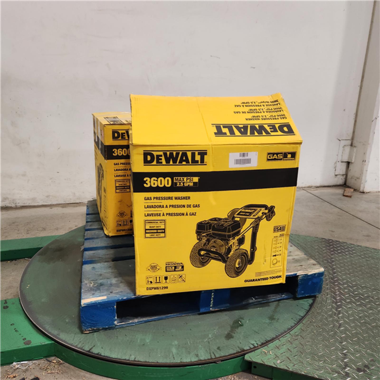 Dallas Location - As-Is DeWalt DXPW61299 3600 PSI 2.5 GPM Gas Pressure Washer(Lot Of 2)