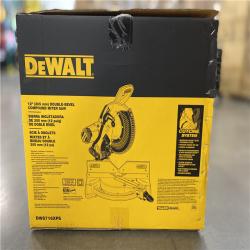 new! Dewalt 15 Amp Corded 12 in. Double-Bevel Compound Miter Saw