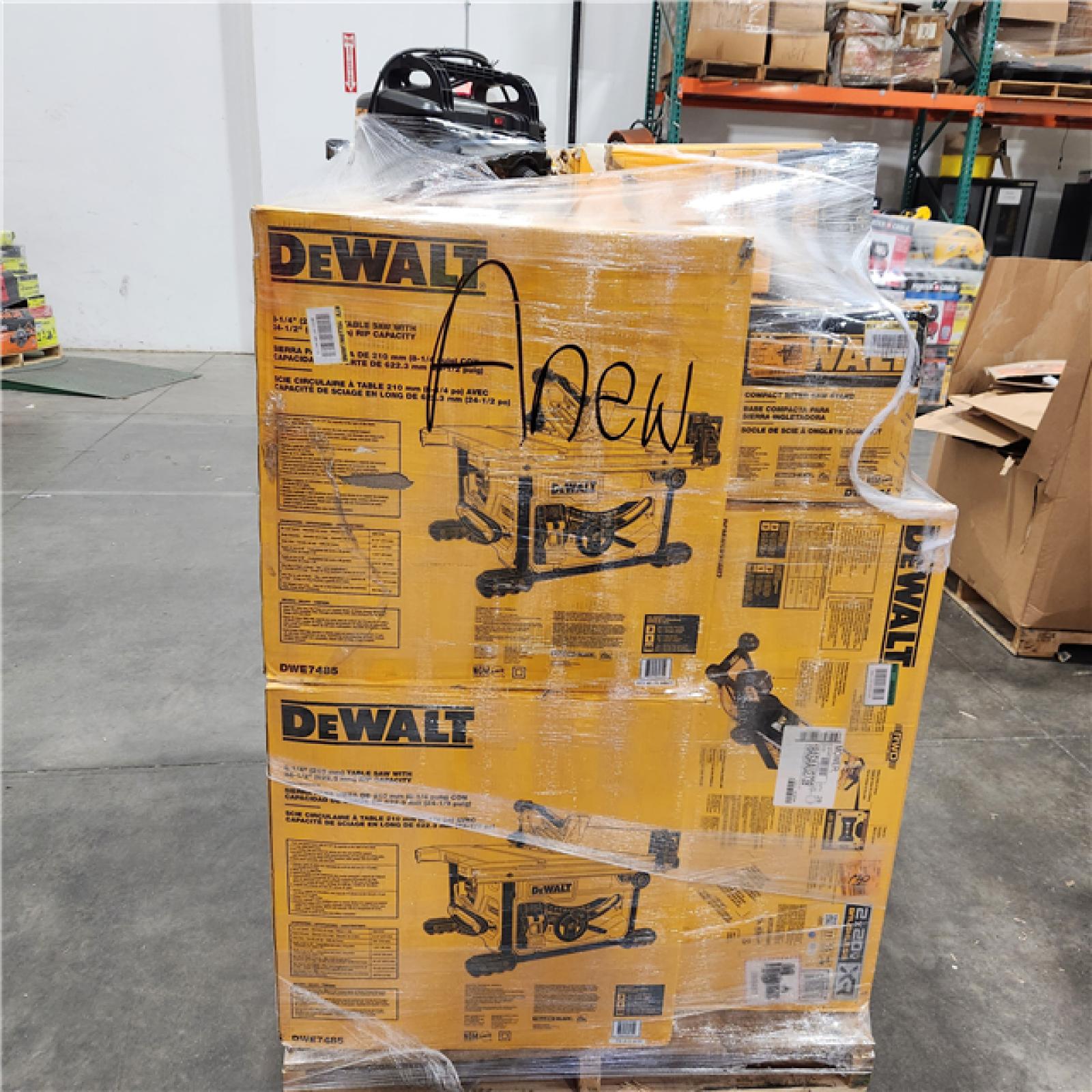 Dallas Location - As-Is DEWALT Tool Pallet