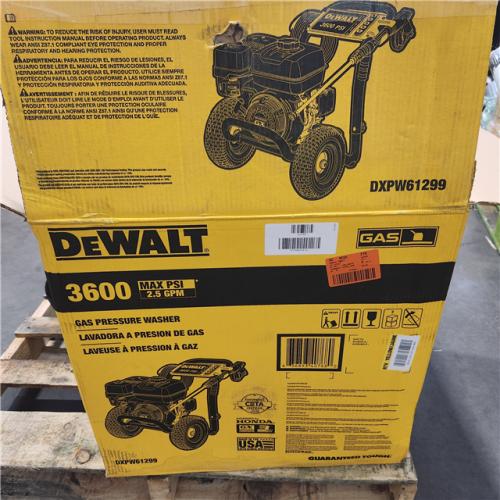 Dallas Location - As-Is DeWalt DXPW61299 3600 PSI Gas Pressure Washer-Appears Like New Condution