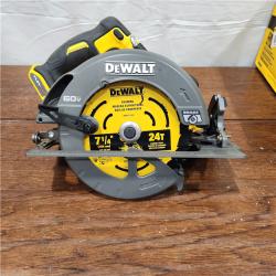 AS-IS DeWALT Flexvolt Max 7-1/4  60V Brushless Circular Saw DCS578B