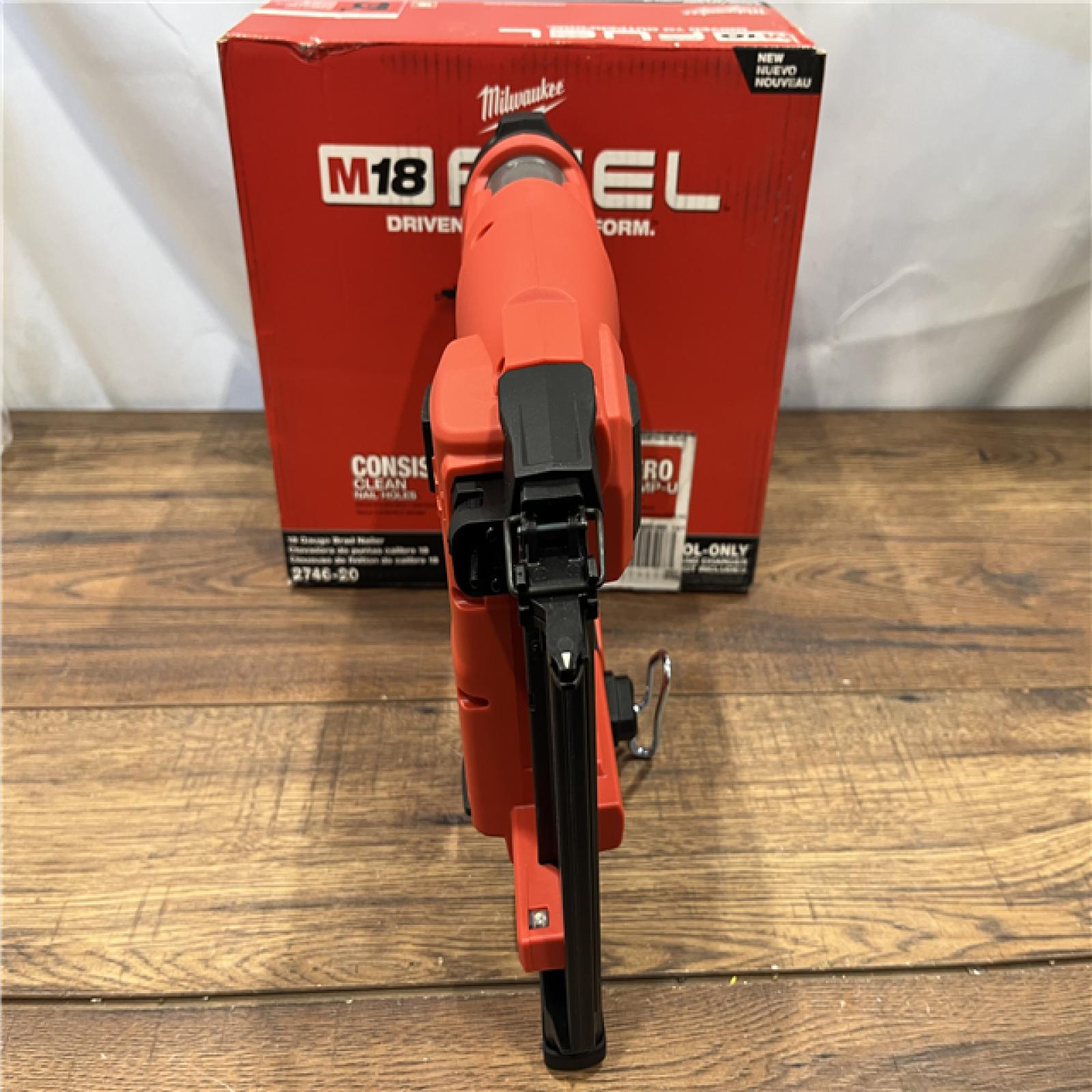 AS IS Milwaukee M18 Fuel 18V Brushless 18-Gauge Brad Nailer 2746-20 (Bare Tool)