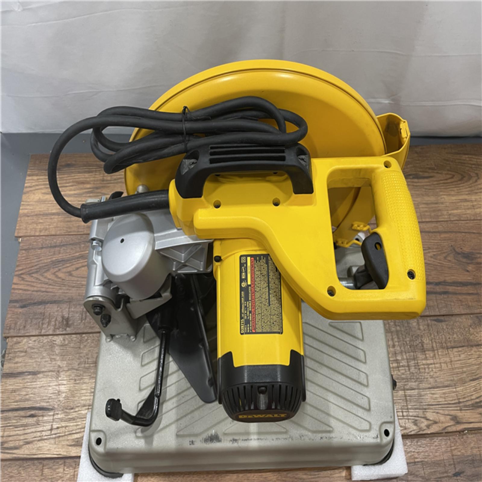 AS-IS DEWALT 15 Amp Corded 14 in. Cut-Off Saw