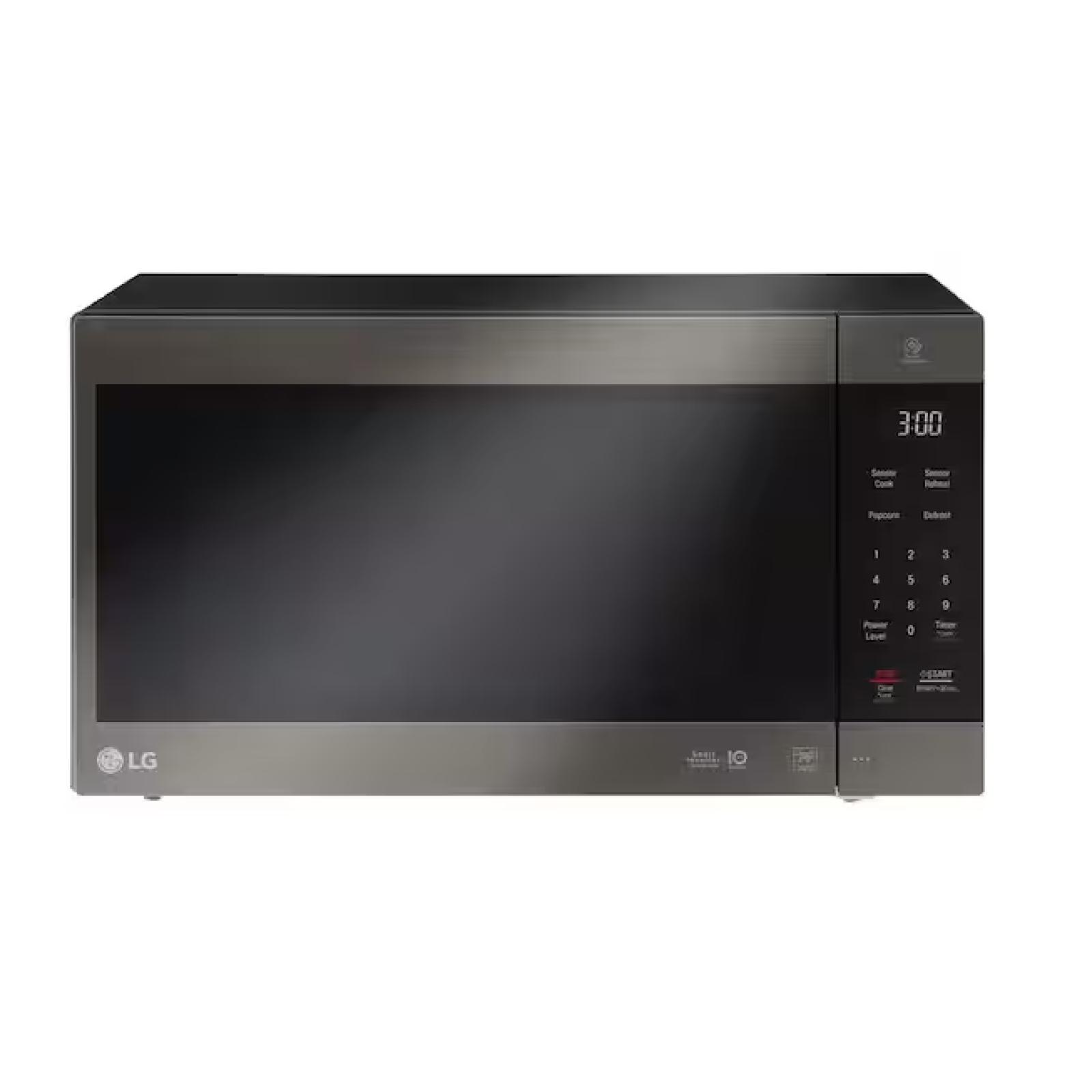 DALLAS LOCATION - LG NeoChef 2.0 cu. ft. Countertop Microwave in Black Stainless Steel with Smart Inverter PALLET -( 10 UNITS )