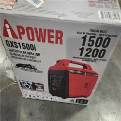 California AS-IS 1500-Watt Recoil Start Gasoline Powered Ultra-Light Inverter Generator with 60cc OHV Engine and CO Sensor Shutdown