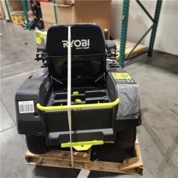 Dallas Location - As-Is RYOBI RYRM8001 80V HP Brushless 30 Inch  Riding Mower