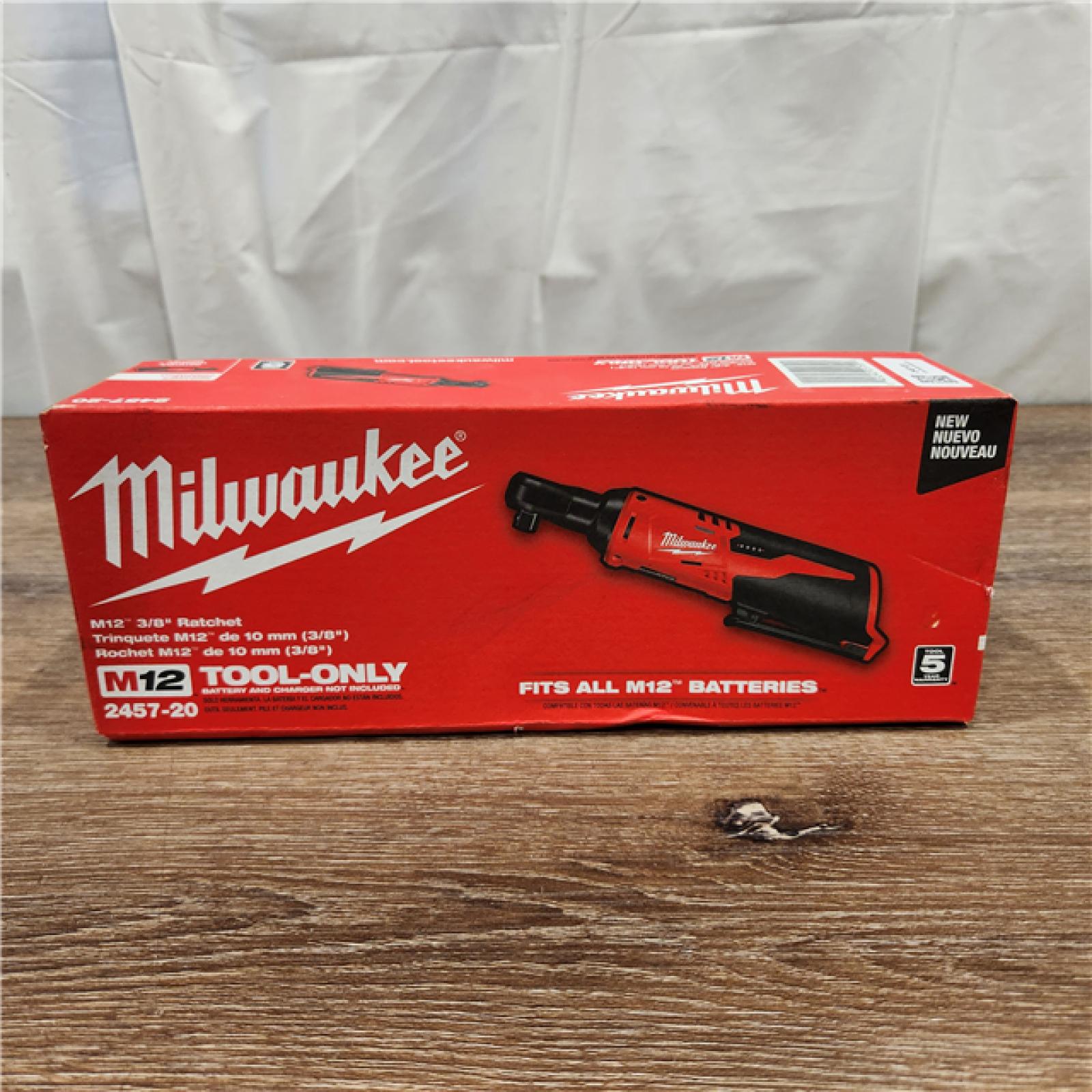 AS-IS MWK2457-20 .38 in. M12 Cordless Ratchet Only