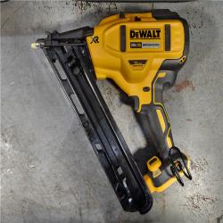 HOUSTON LOCATION - AS-IS DEWALT 20V MAX XR 15 Ga. Cordless 34 Deg Nailer 20 V