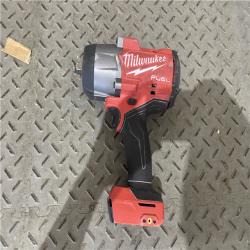 Houston location AS-IS MILWAUKEE M18 FUEL 18V Lithium-Ion Brushless Cordless 1/2 in. Impact Wrench with Friction Ring (Tool-Only)