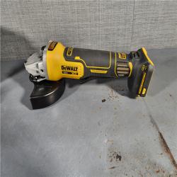 HOUSTON LOCATION - AS-IS DEWALT 20V XR Cordless 4-1/2. in. to 5 in. Variable Speed Angle Grinder (Tool Only)