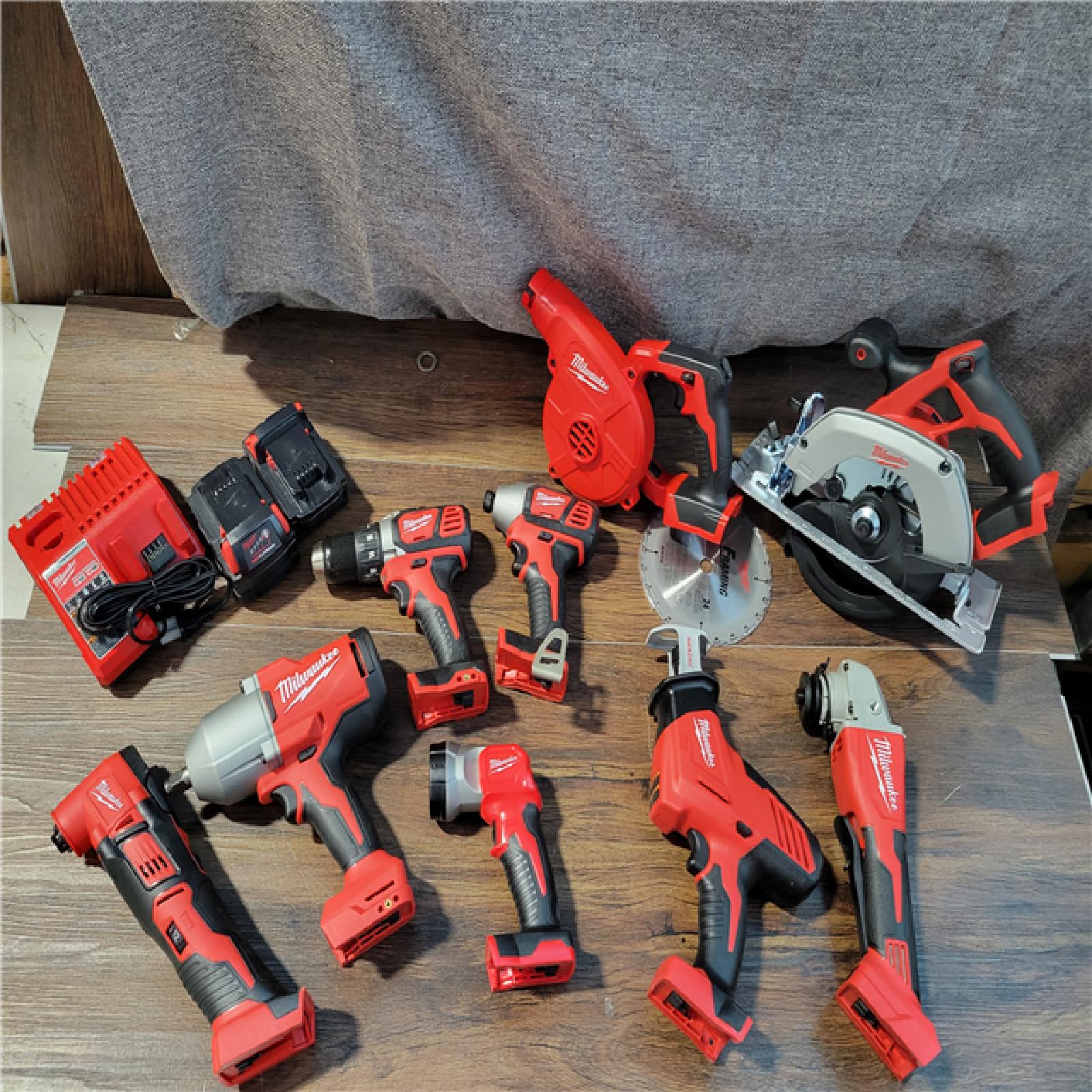 CALIFORNIA NEW MILWAUKEE M18 9-TOOL COMBO KIT