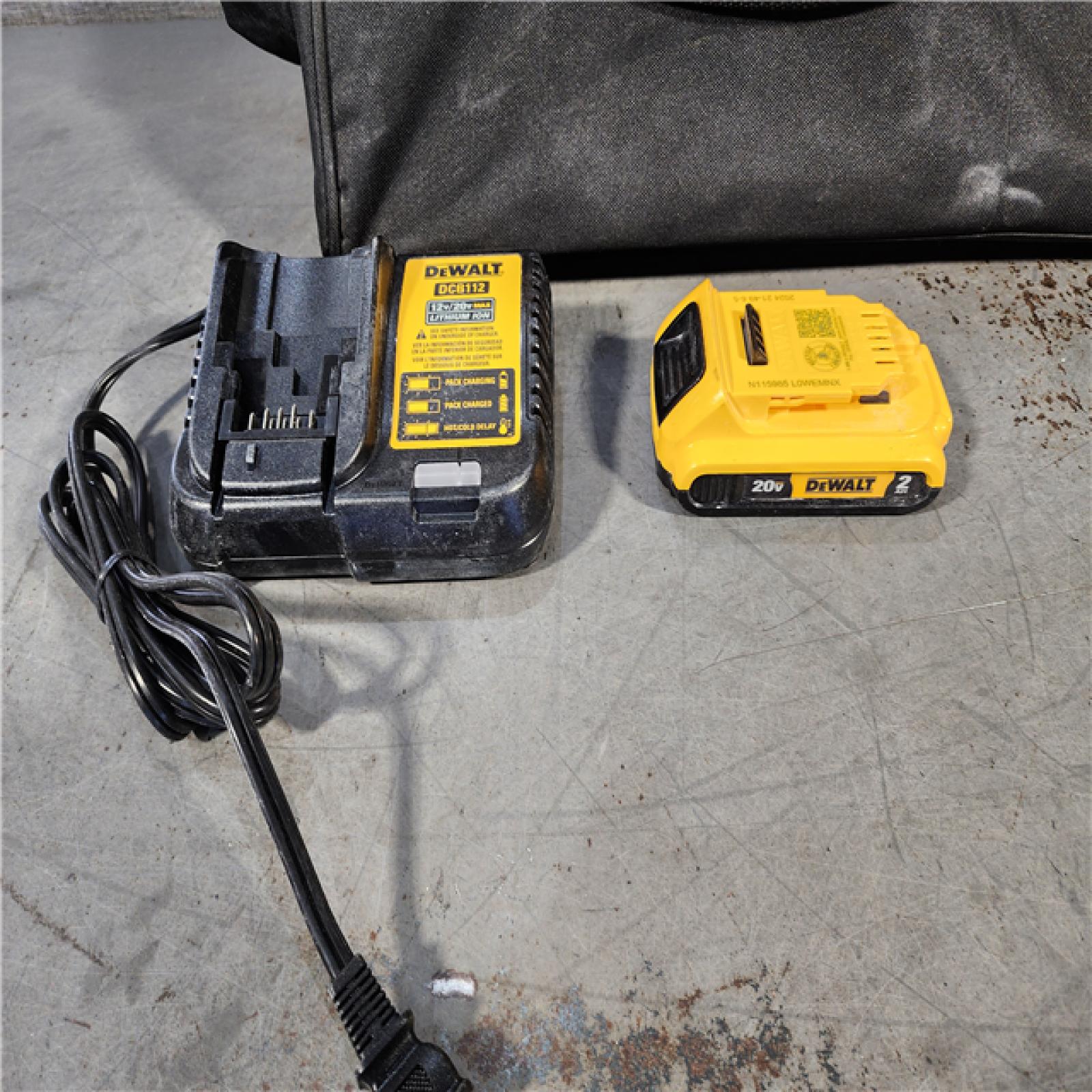 HOUSTON LOCATION - AS-IS DEWALT DCN681D1 20V 18Ga Stapler Kit