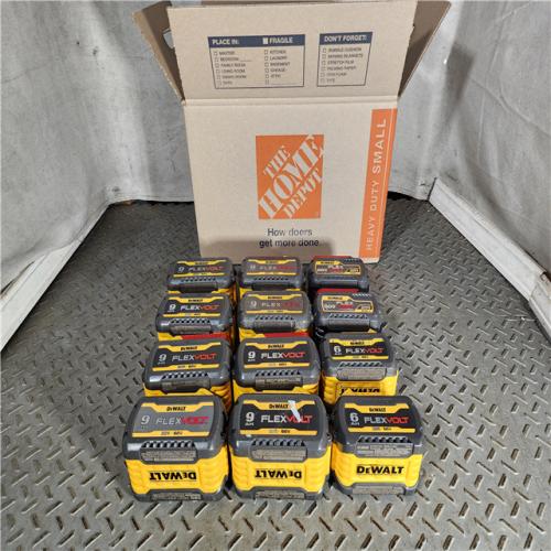 HOUSTON LOCATION - AS-IS DEWALT BATTERY PACK QTY - 12