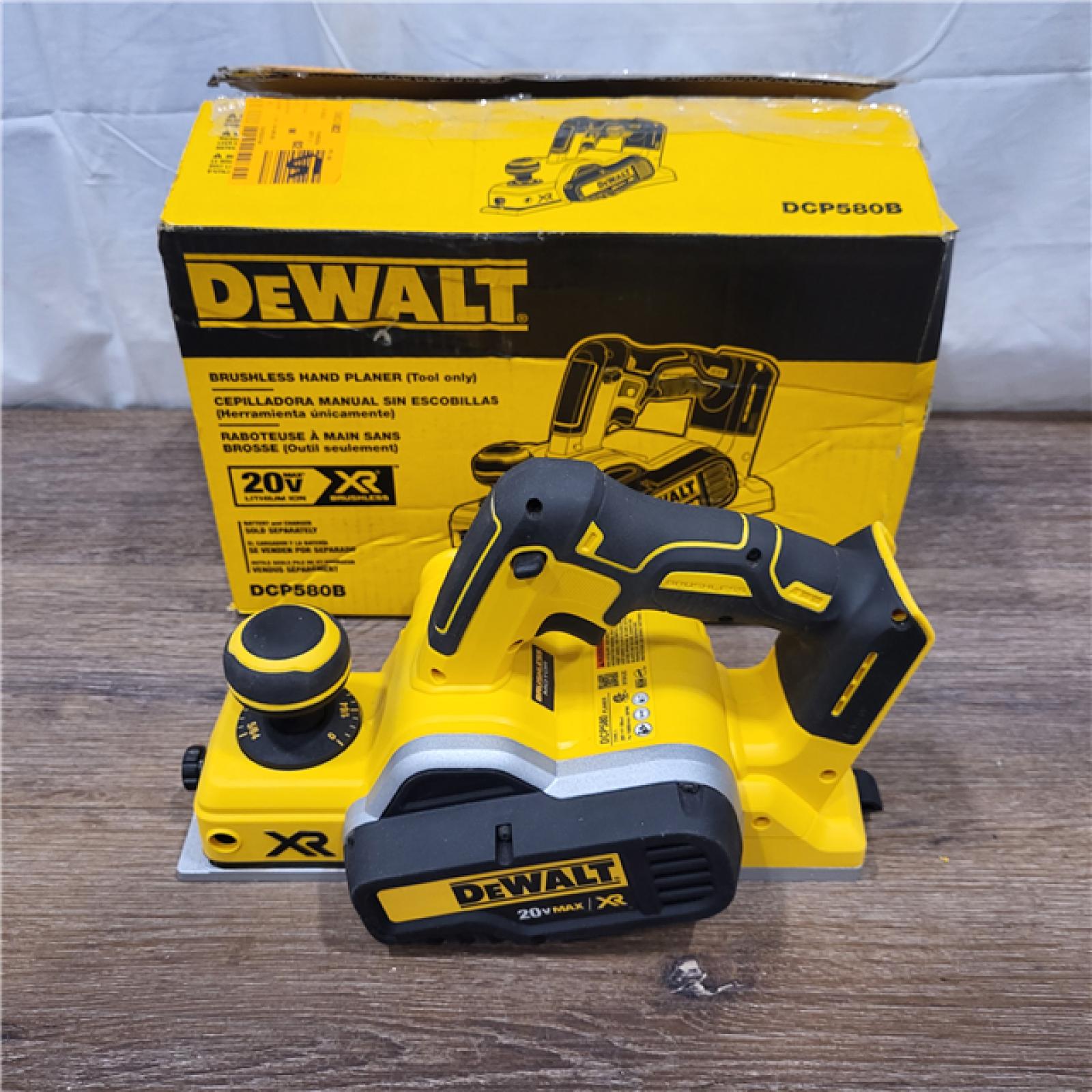 AS-IS DEWALT DCP580B 20V MAX Lithium Ion Brushless Planer