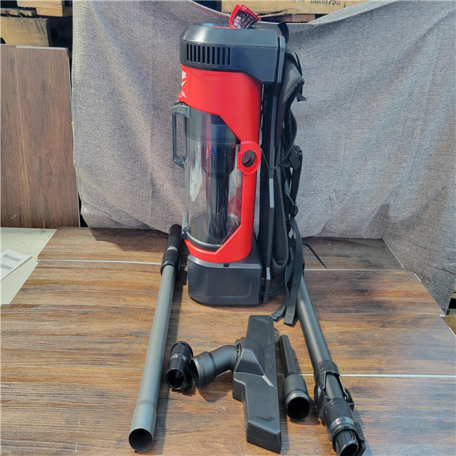 CALIFORNIA NEW MILWAUKEE M18 3-IN-1 BACKPACK VACUUM(BATTERY AND CHARGER NOT INCLUDED)