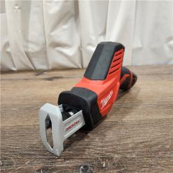 AS-IS Milwaukee 2420-21 - M12 Fuel Hackzall 1/2  12V 1.5Ah Cordless Straight Handle Reciprocating Saw Kit