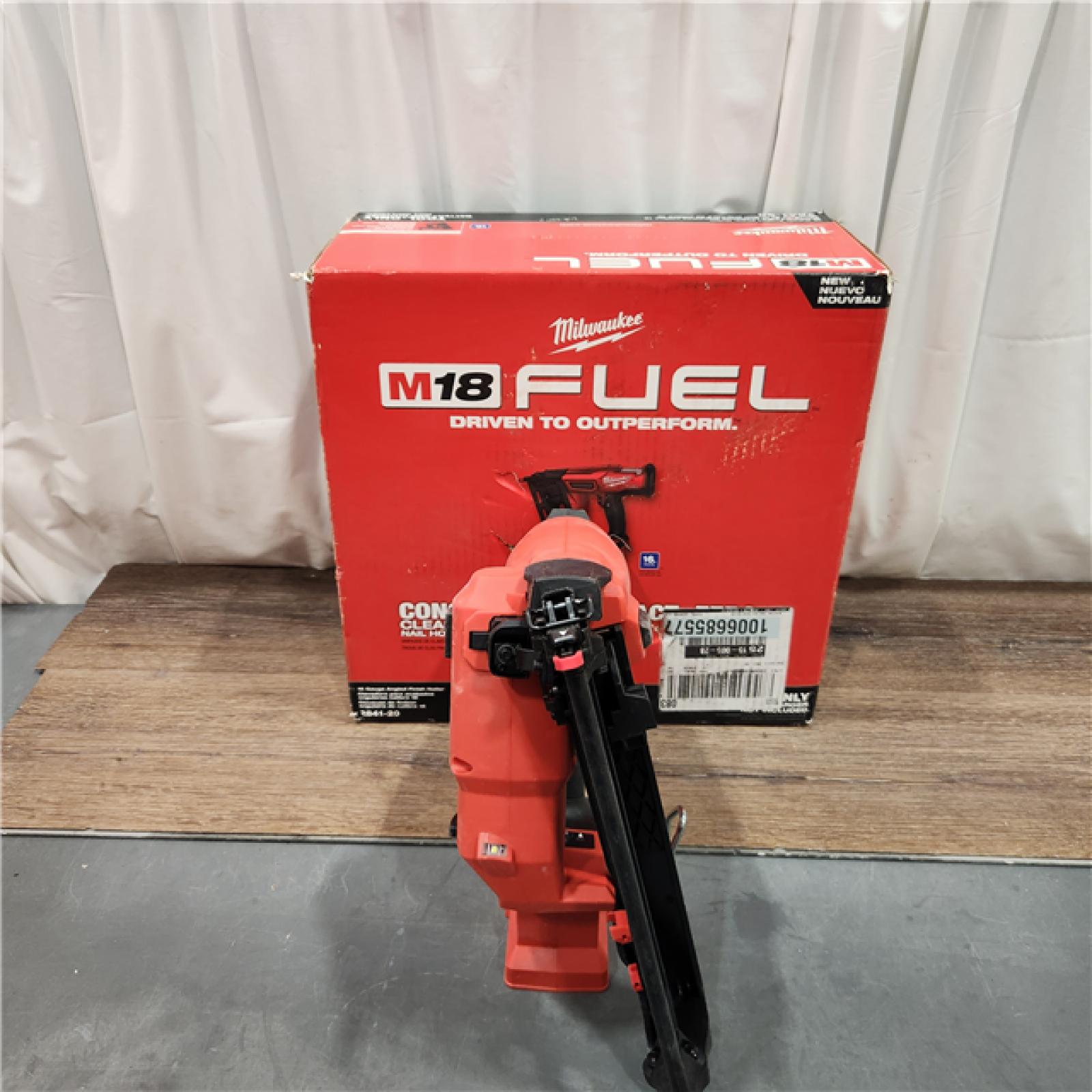 AS IS Milwaukee 2841-20 18V Cordless Gen II 16 Gauge Angled Finish Nailer (Tool Only)