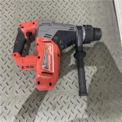 Houston location AS-IS MILWAUKEE M18 FUEL 18V Lithium-Ion Brushless Cordless 1-9/16 in. SDS-Max Rotary Hammer (Tool-Only)