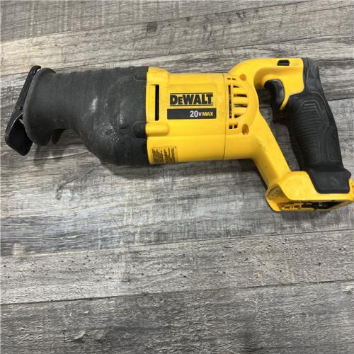 AS-IS Dewalt Dcs381 20v Li-ion 1-1/8 Variable Speed Reciprocating Saw Sawzall