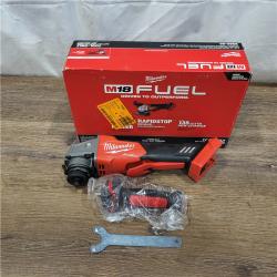 AS-IS Milwaukee 2880-20 M18 FUEL 18-Volt Lithium-Ion Brushless Cordless 4-1/2 in./5 in. Grinder W/Paddle Switch (Tool-Only)