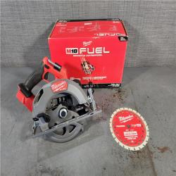 HOUSTON LOCATION - AS-IS Milwaukee M18 FUEL 18V Lithium-Ion Brushless Cordless 7-1/4 in. Circular Saw (Tool-Only)