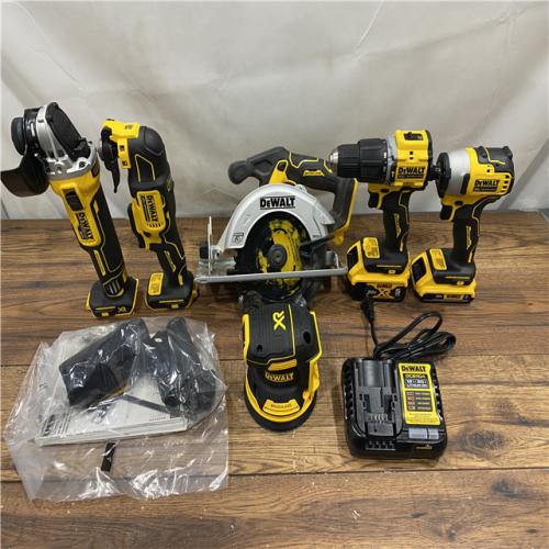 AS IS Dewalt 20-Volt MAX ToughSystem Lithium-Ion 6-Tool Cordless Combo Kit