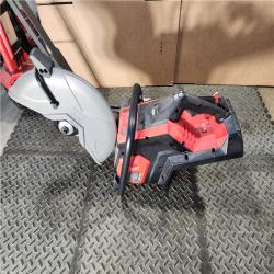 HOUSTON LOCATION - AS-IS MX FUEL Lithium-Ion 14 in. Cut-Off Saw with RAPIDSTOP Brake and Diamond Ultra Segmented Blade (Tool-Only)