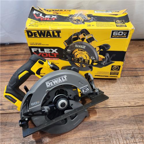 AS-IS DeWALT Flexvolt Max 7-1/4  60V Brushless Circular Saw DCS578B (Bare Tool)