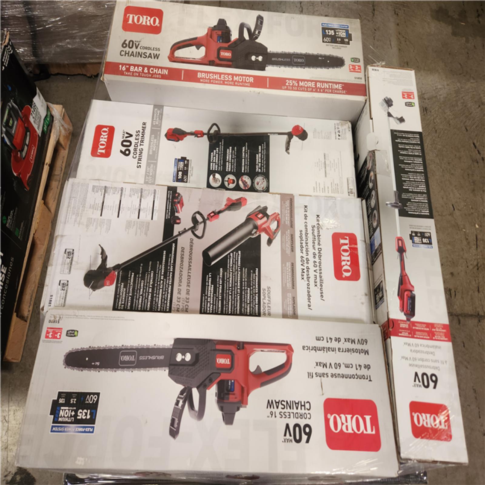 Phoenix Location NEW/Like NEW Toro Power Tools Mixed Pallet