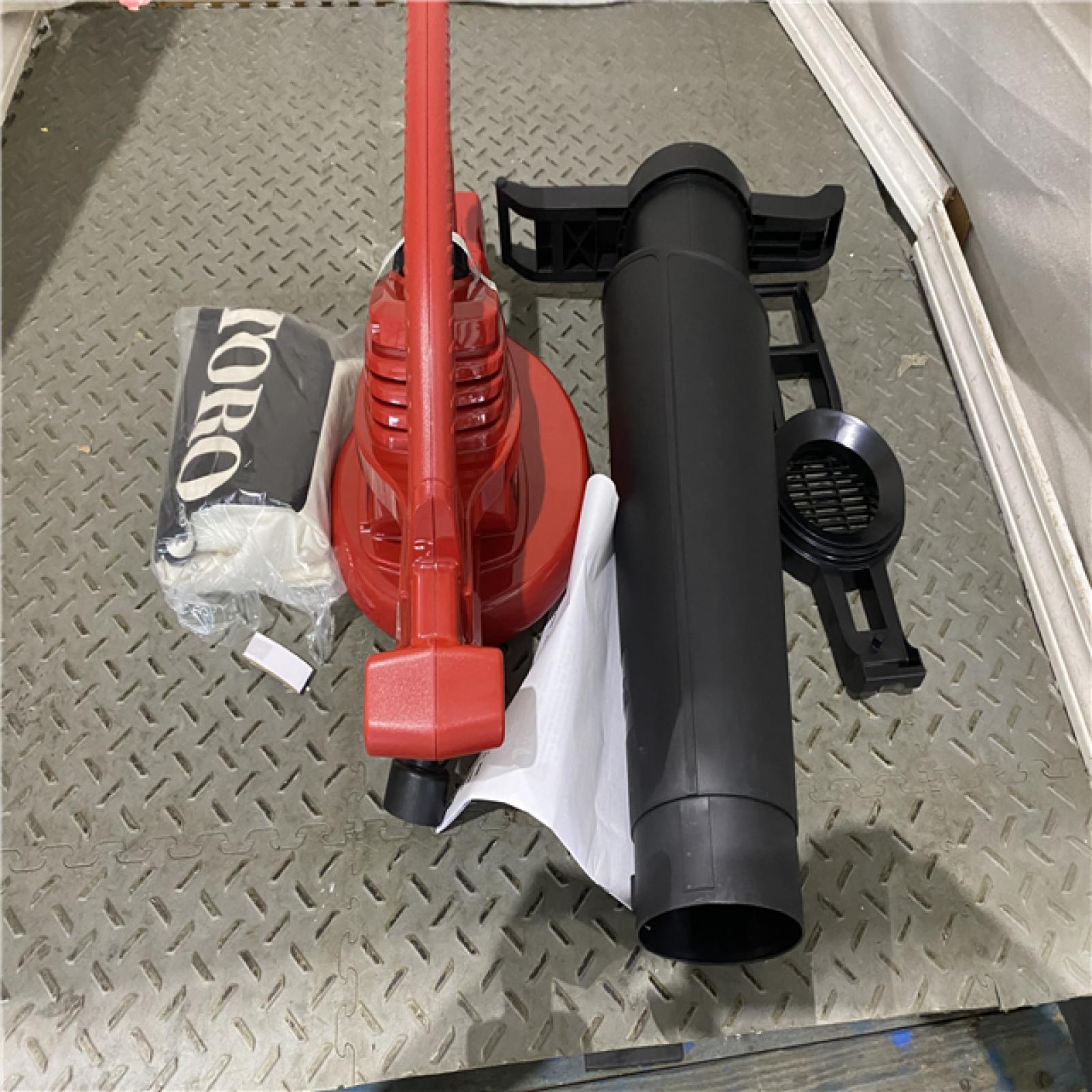 Houston location AS-IS Toro Ultra 260 Mph 340 CFM 110 V Electric Handheld Leaf Blower/Vacuum