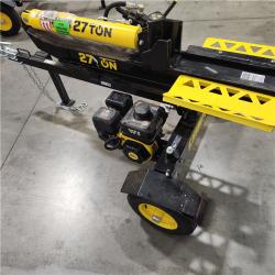 Dallas Location - As-Is Champion Power Equipment 27 Ton 224 cc Gas Wood Log Splitter