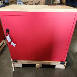 DALLAS LOCATION - Milwaukee Tool Storage 52 in. W Heavy Duty Red Mobile Workbench Cabinet