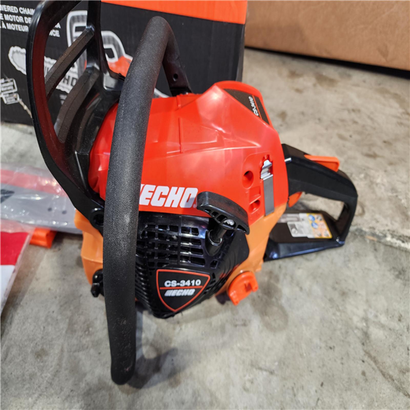 HOUSTON LOCATION - AS-IS (APPEARS LIKE NEW) Echo 16in Bar & Chain 34.4 Cc 2-Stroke Gas Powered Chainsaw