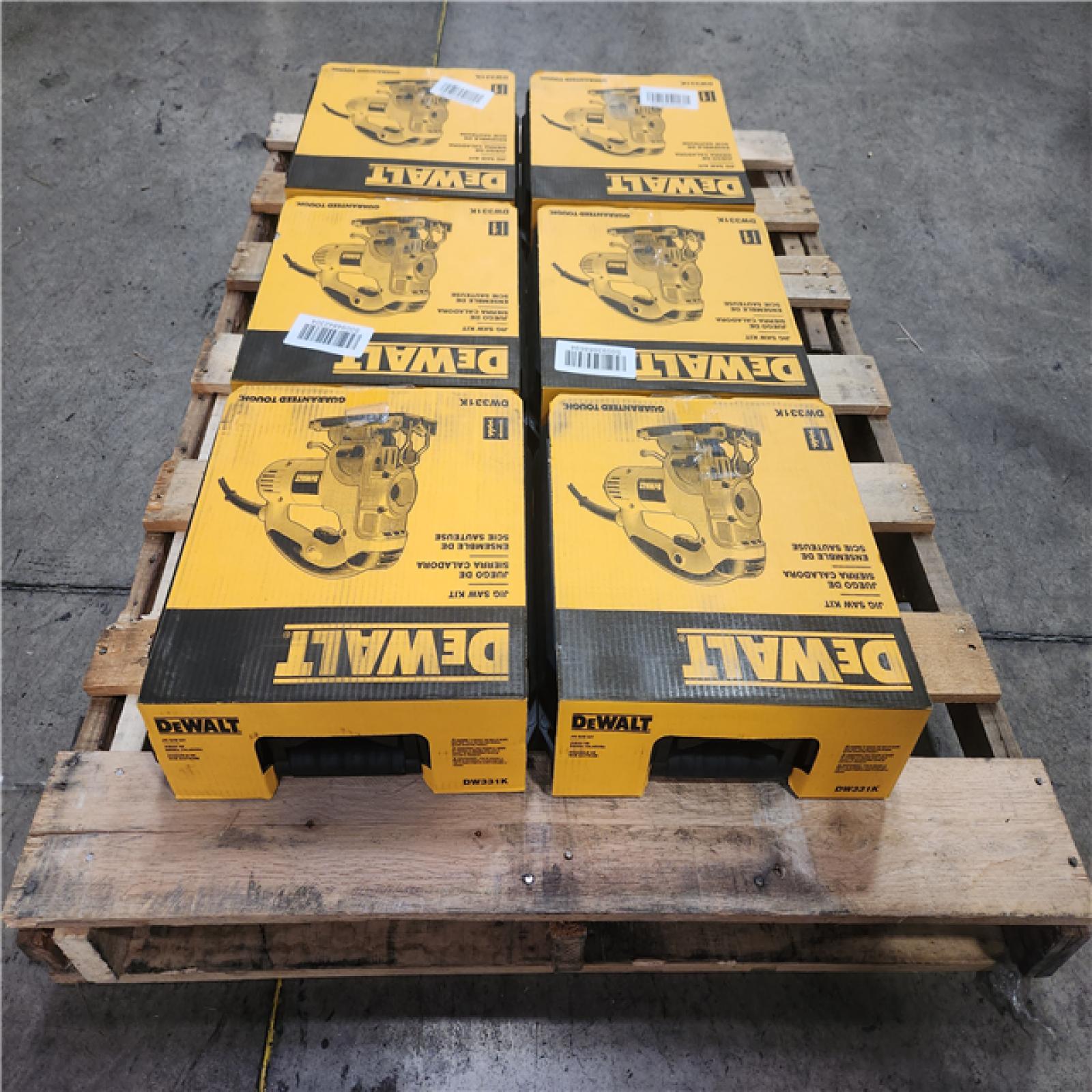 Phoenix Location 6 NEW DEWALT 6.5 Amp Corded Variable Speed Jig Saw Kit with Kit Box (6 units)