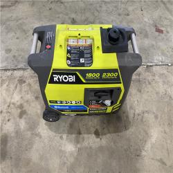 Houston location AS-IS RYOBI 2,300-Watt Recoil Start Bluetooth Super Quiet Gasoline Powered Digital Inverter Generator with CO Shutdown Sensor