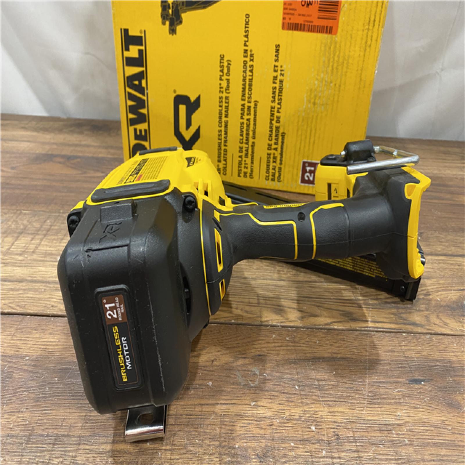 AS IS DEWALT 20-Volt 21Â° Cordless Framing Nailer (Tool-Only)