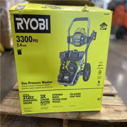 AS-IS - RYOBI 3300 PSI 2.4 GPM Cold Water Gas Pressure Washer with 212cc Engine